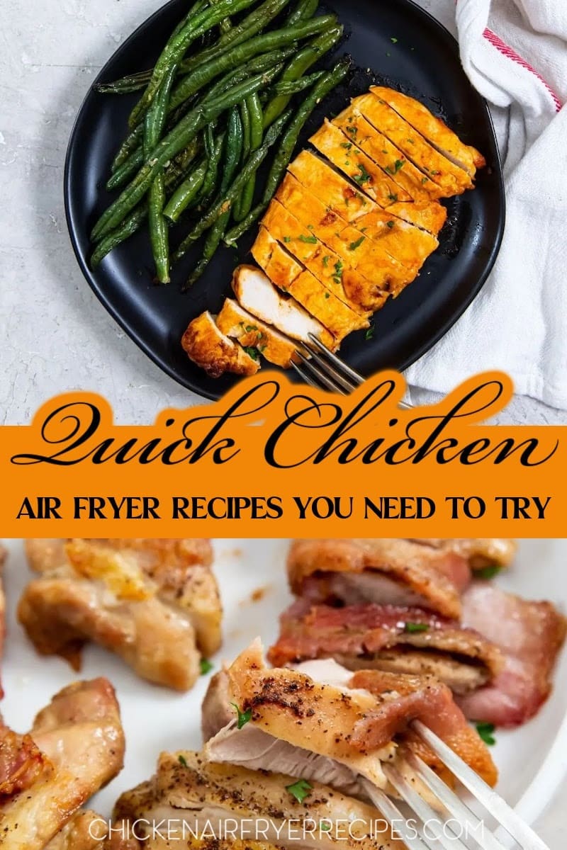 These are the chicken recipes you need to make to unlock the full power of air frying for quick dinners the whole family can enjoy. Healthy Chicken Recipes | Easy Chicken Recipes | Quick Chicken Recipes | Crispy Chicken Recipes | Air Fried Chicken | Low Carb Chicken Recipes | Gluten Free Chicken Recipes | Family Friendly Chicken Recipes | Easy Dinner Recipes | Quick and Simple Meals | Family-Friendly Dinners | Healthy Weeknight Dinners | Budget-Friendly Dinner Ideas