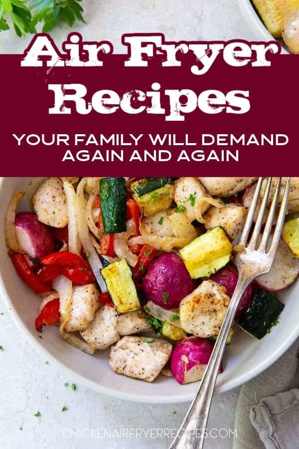 Making easy meals that your family will demand time and time again is easier when you have these air fryer recipes on hand. They are perfect for busy schedules. Easy Dinner Ideas | Quick Dinner Recipes | Family Dinner Ideas | Healthy Dinner Recipes | Weeknight Dinner Ideas | One Pot Meals | Meal Planning | Easy Chicken Recipes | Quick Chicken Recipes | Healthy Chicken Recipes | Chicken Dinner Ideas | Chicken Dishes | Chicken Cooking Tips | Easy Chicken Meals | Simple Chicken Recipes