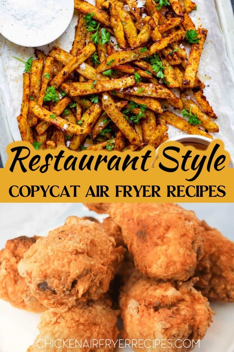 These air fryer restaurant recipes taste much like the same things, which gives us another option besides eating out and spending more money. Air Fryer Recipes | Easy Air Fryer Meals | Quick Air Fryer Recipes | Healthy Air Fryer Recipes | Air Fryer Cooking Tips | Best Air Fryer Recipes | Air Fryer Recipes for Beginners | Budget-friendly Recipes | Restaurant-Inspired Recipes | Secret Ingredient Recipes | Family-Friendly Recipes | Top-rated Recipes | Authentic Copycat Recipes