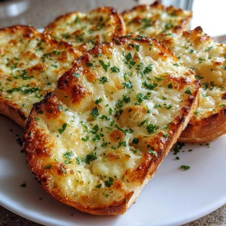 Ultimate Super Bowl Air Fryer Recipe Guide Close Up of a Plate of Garlic Bread